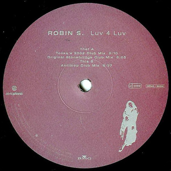 Robin S. - Luv 4 Luv (2002 Remixes) | Stereophonic (STEREO 011) - 2