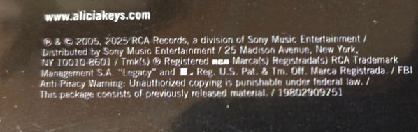 Alicia Keys - Unplugged | J Records (19802909751) - 3
