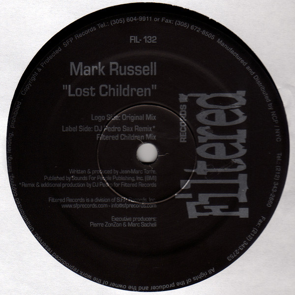 Mark Russell - Lost Children | Filtered Records (FIL-132) - 3