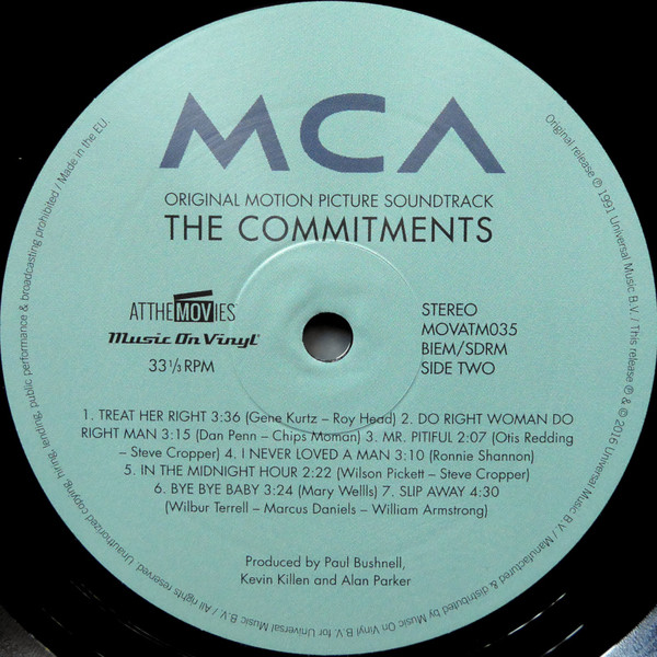 The Commitments - The Commitments (Music From The Original Motion Picture Soundtrack) | Music On Vinyl (MOVATM035) - 4