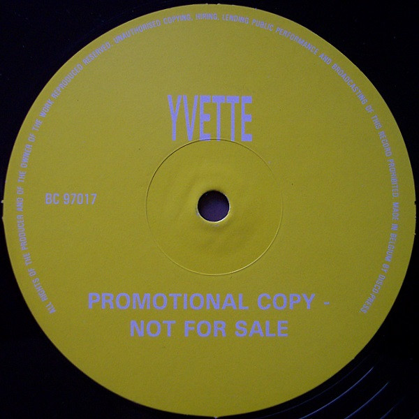 Yvette - Pump Me | Bonzai Classics (BC 97017) - main