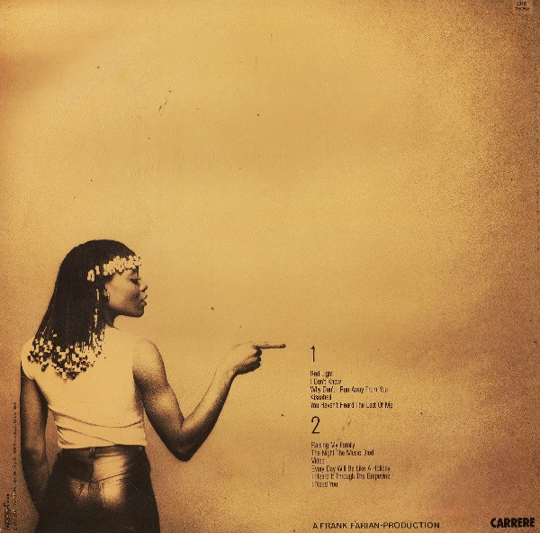 Precious Wilson - Red Light | Carrere (CRE 25058)