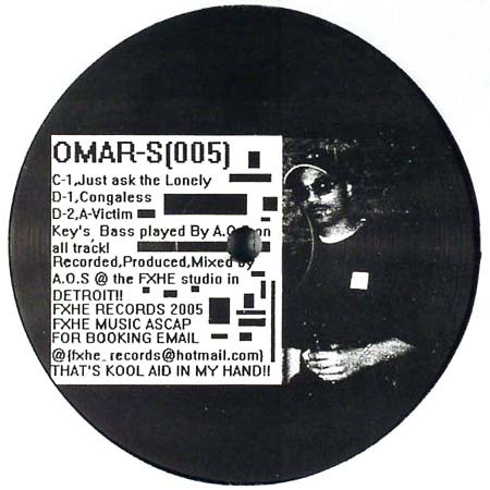 Omar-S - 005 | FXHE Records (AOS-5500) - 2 Omar-S - 005 | FXHE Records (AOS-5500) - 2