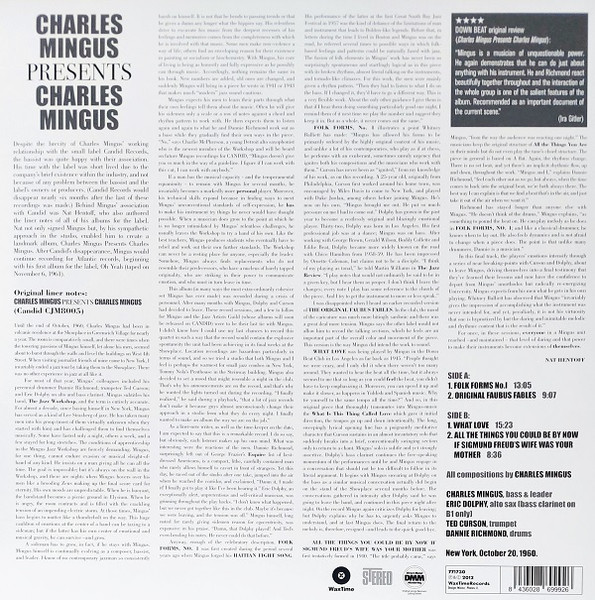 Charles Mingus - Presents Charles Mingus | WaxTime (771730) - 2 Charles Mingus - Presents Charles Mingus | WaxTime (771730) - 2