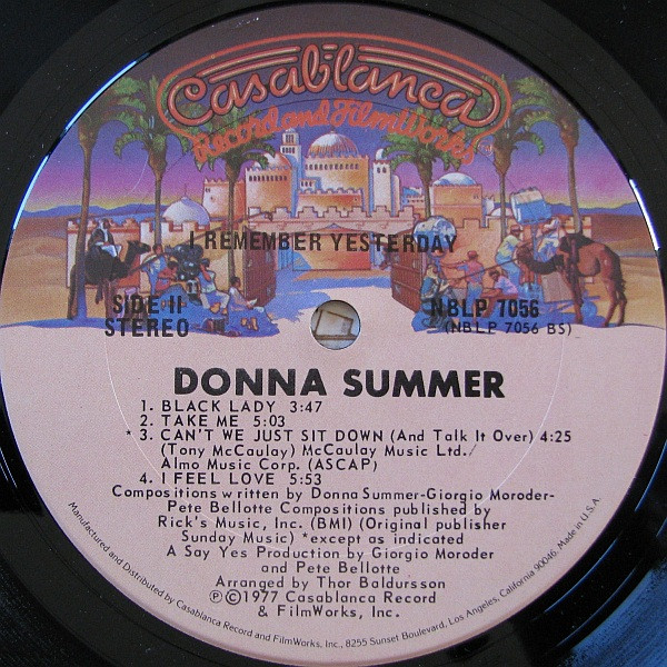Donna Summer - I Remember Yesterday | Casablanca (NBLP 7056) - 4