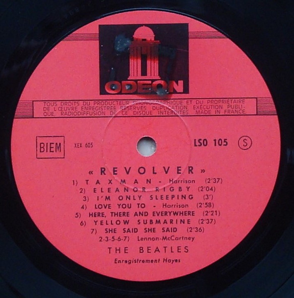 The Beatles - Revolver | Odeon (LSO 105) - 3