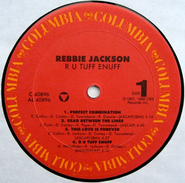 Rebbie Jackson - R U Tuff Enuff | Columbia (BFC 40896)