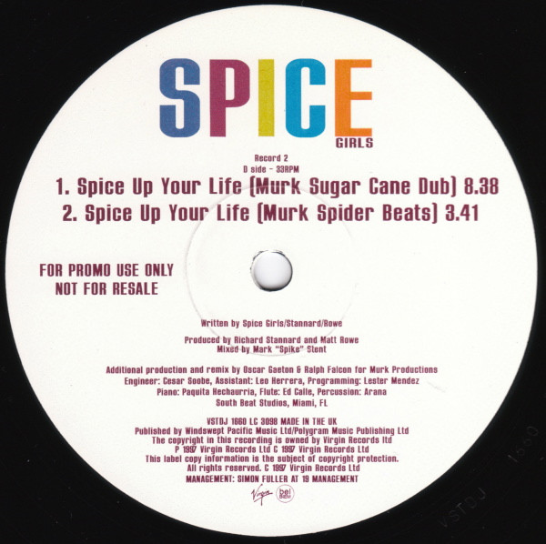Spice Girls - Spice Up Your Life | Virgin (VSTDJ 1660) - 5