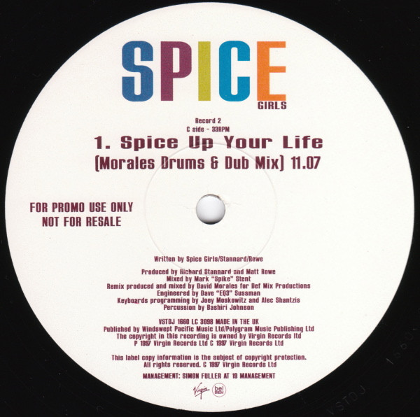 Spice Girls - Spice Up Your Life | Virgin (VSTDJ 1660) - 4