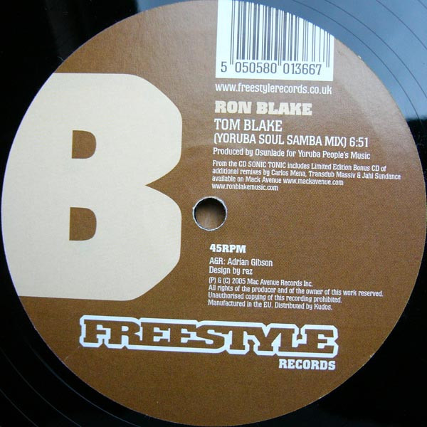Ron Blake - Tom Blake | Freestyle Records (FSR036) - 3