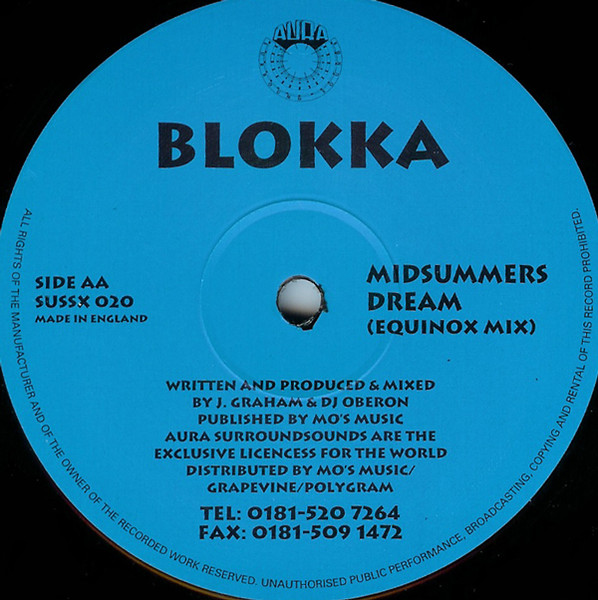 Blokka - Midsummers Dream | Aura Surround Sounds (SUSSX 020) - 3 Blokka - Midsummers Dream | Aura Surround Sounds (SUSSX 020) - 3
