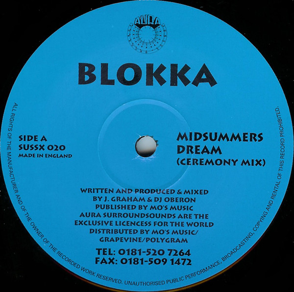 Blokka - Midsummers Dream | Aura Surround Sounds (SUSSX 020) - 2 Blokka - Midsummers Dream | Aura Surround Sounds (SUSSX 020) - 2