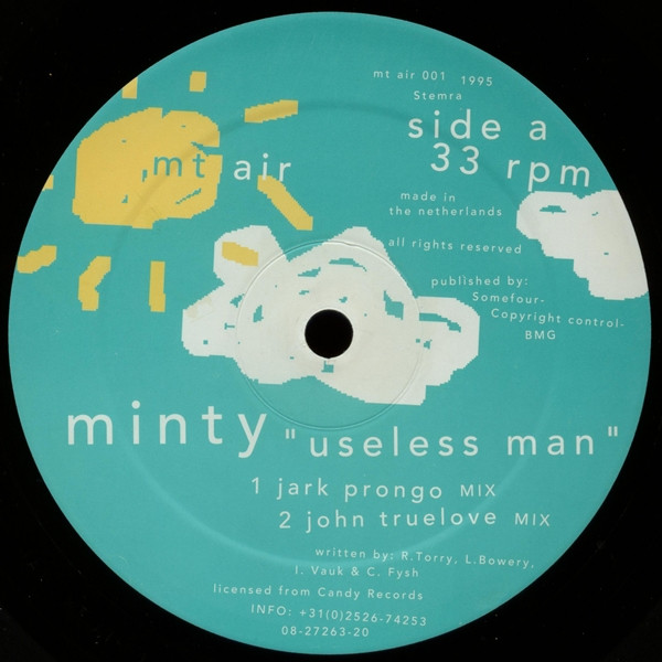 Minty - Useless Man | mt air (mt air 001) - main