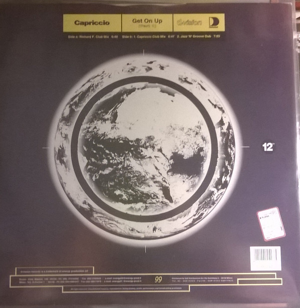 Capriccio - Get On Up | D:vision Records (DV 238) - 2