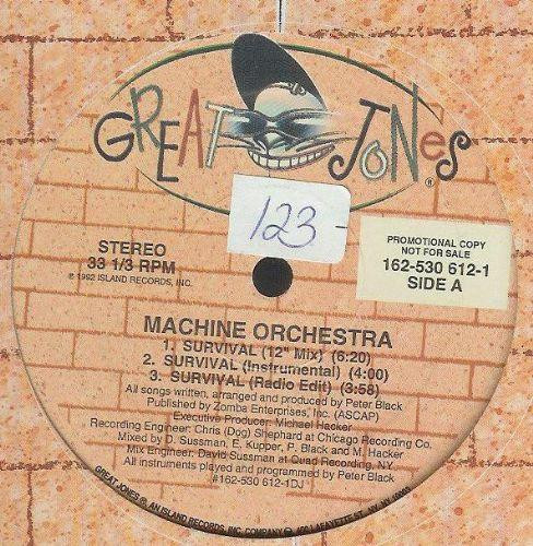 Machine Orchestra - Survival | Great Jones (162-530 612-1)