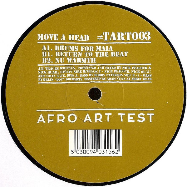Move A Head - Drums For Maia | Afro Art (TART003)