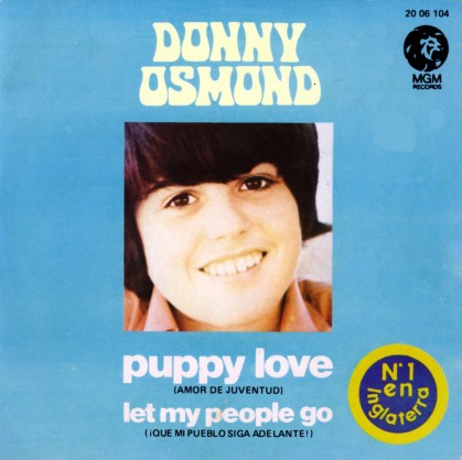 Donny Osmond - Puppy Love = Amor De Juventud | MGM Records (20 06 104)