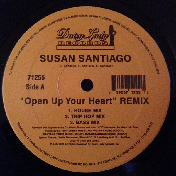 Susan Santiago - Open Up Your Heart (Remix) | Daisy Lady Records (71255) - 2