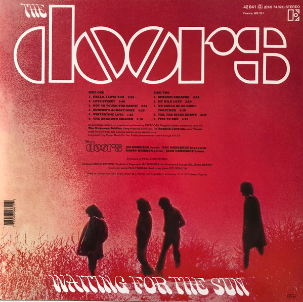 The Doors - Waiting For The Sun | Elektra (42 041) - 2