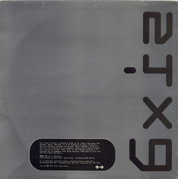 Slo Moshun - Bells Of N.Y. / I Feel High | 6 x 6 Records (SIXT108) - 2