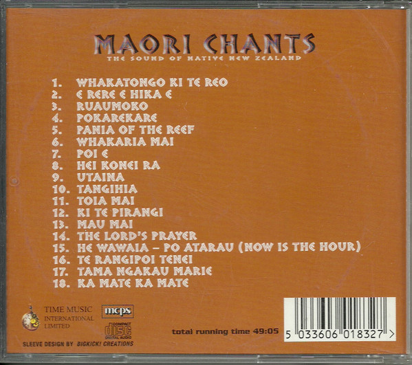 Unknown Artist - Maori Chants The Sound Of Native New Zealand | Time Music International Limited (TMI183) - 4