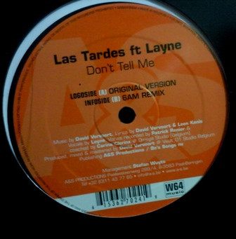 Las Tardes - Don't Tell Me | A&S (A&S 7024) - main