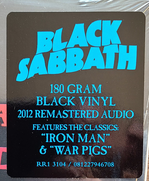 Black Sabbath - Paranoid [Vinyl] | Warner Records (081227946708) - 4