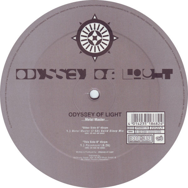 Odyssey Of Light - Metal Master | Drizzly (DRIZ9901/42)