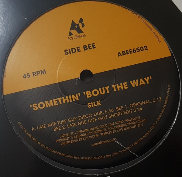 Silk - Somethin' 'Bout The Way | A's & Bee's (ABEE6502) Silk - Somethin' 'Bout The Way | A's & Bee's (ABEE6502)