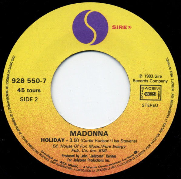 Madonna - True Blue (Remix/Edit) | Sire (928 550-7) - 4