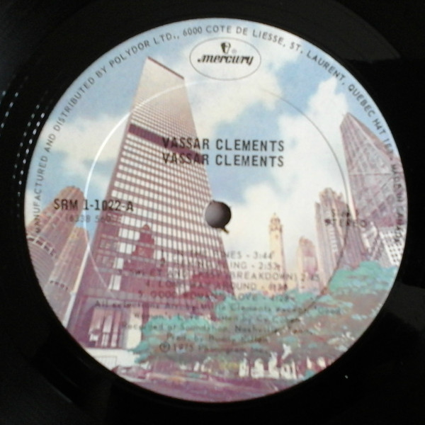 Vassar Clements - Vassar Clements | Mercury (SRM-1-1022) - 3