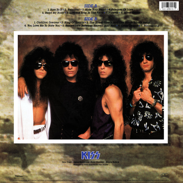 Kiss - Hot In The Shade | Mercury (838 913-1) - 2