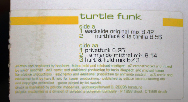 Wackside - Turtle Funk | Druck (d1150-1) - 5