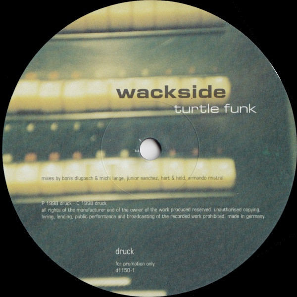 Wackside - Turtle Funk | Druck (d1150-1) - 2