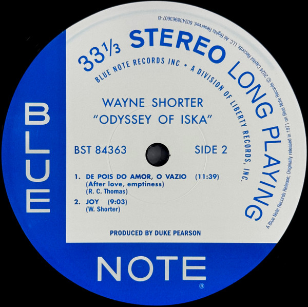 Wayne Shorter - Odyssey Of Iska | Blue Note (602438963607) - 4 Wayne Shorter - Odyssey Of Iska | Blue Note (602438963607) - 4