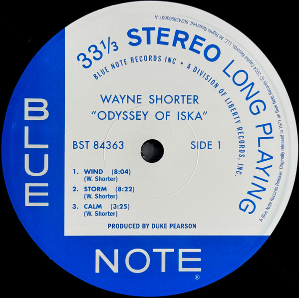 Wayne Shorter - Odyssey Of Iska | Blue Note (602438963607) - 3 Wayne Shorter - Odyssey Of Iska | Blue Note (602438963607) - 3