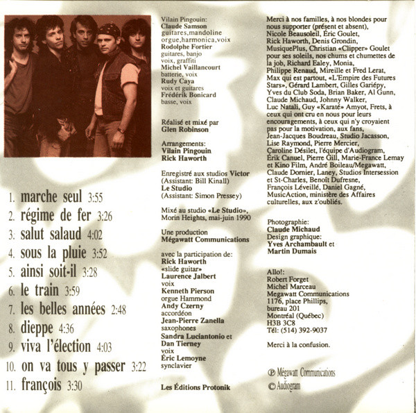 Vilain Pingouin - Vilain Pingouin | Audiogram (ADCD 10037) - 4