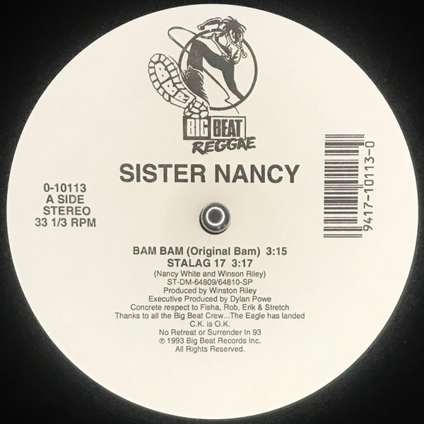 Sister Nancy - Bam Bam | Big Beat Reggae (0-10113) - 2