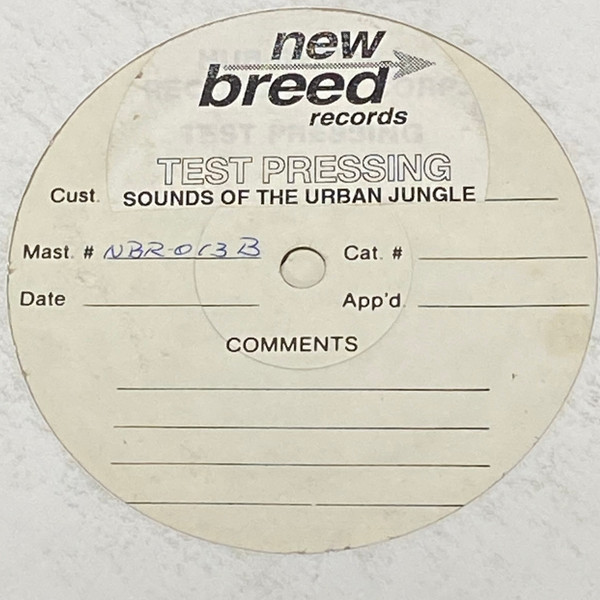 Various - Sounds Of The Urban Jungle Volume One | New Breed (NBR 0013-1)