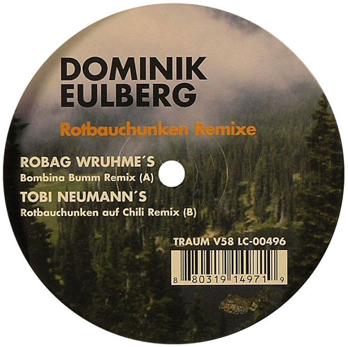 Dominik Eulberg - Rotbauchunken Remixe | Traum Schallplatten (TRAUM V58)