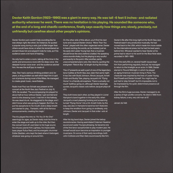 Dexter Gordon - North Sea Jazz Legendary Concerts | Bertus (BGDNSJ23005) - 4 Dexter Gordon - North Sea Jazz Legendary Concerts | Bertus (BGDNSJ23005) - 4