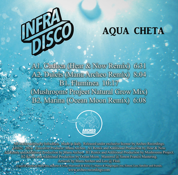 Infradisco - Aqua Cheta | Archeo Recordings (AR025) - 2 Infradisco - Aqua Cheta | Archeo Recordings (AR025) - 2