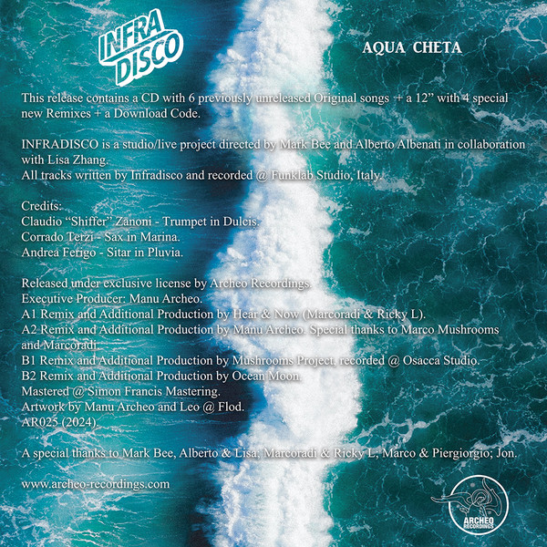 Infradisco - Aqua Cheta | Archeo Recordings (AR025) - 4 Infradisco - Aqua Cheta | Archeo Recordings (AR025) - 4