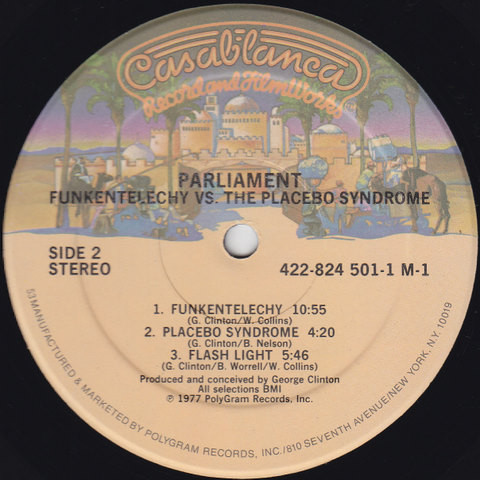 Parliament - Funkentelechy Vs. The Placebo Syndrome | Casablanca (422-824 501-1 M-1) - 4 Parliament - Funkentelechy Vs. The Placebo Syndrome | Casablanca (422-824 501-1 M-1) - 4