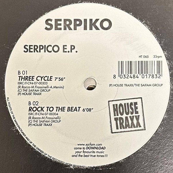 Serpiko - Serpiko E.P. | House Traxx (HT 065) - main