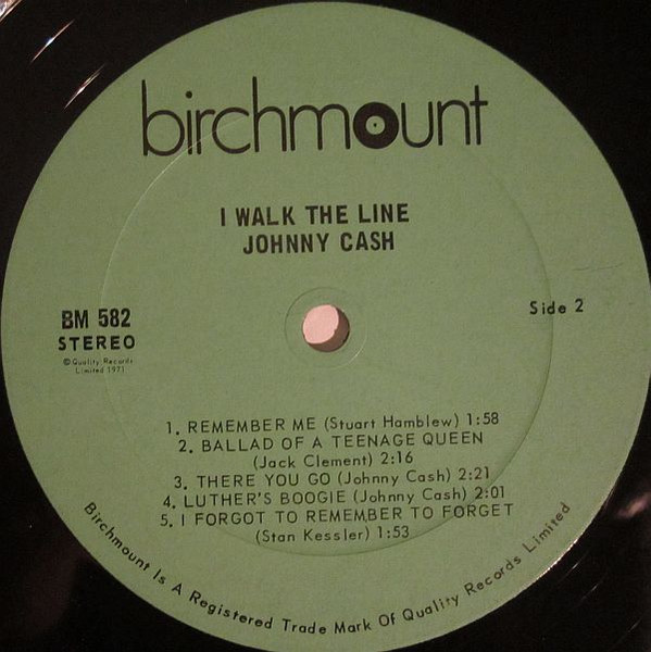 Johnny Cash - I Walk The Line | Birchmount (BM 582) - 3 Johnny Cash - I Walk The Line | Birchmount (BM 582) - 3