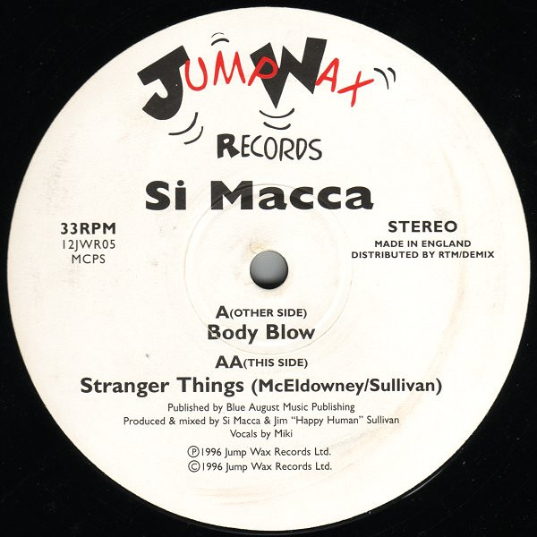Si Macca - Body Blow | Jump Wax Records (12JWR 05)
