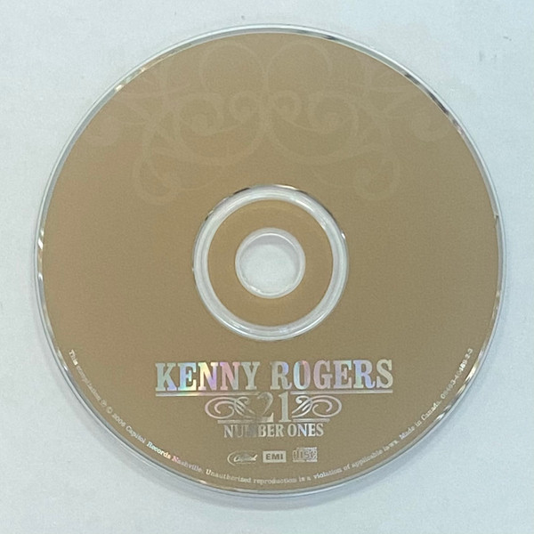 Kenny Rogers - 21 Number Ones | Capitol Records Nashville (09463-40469-2-3) - 3