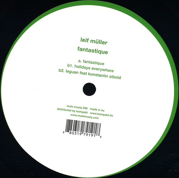 Leif Müller - Fantastique | Mule Musiq (mule musiq 208) - main