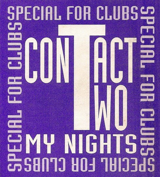 Contact-Two - My Nights | LUP Records (L.U.P.015) - 4